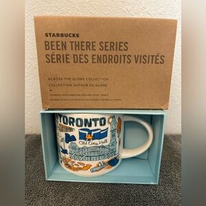 Starbucks Been There Series Toronto Blue Ceramic Mug NIB